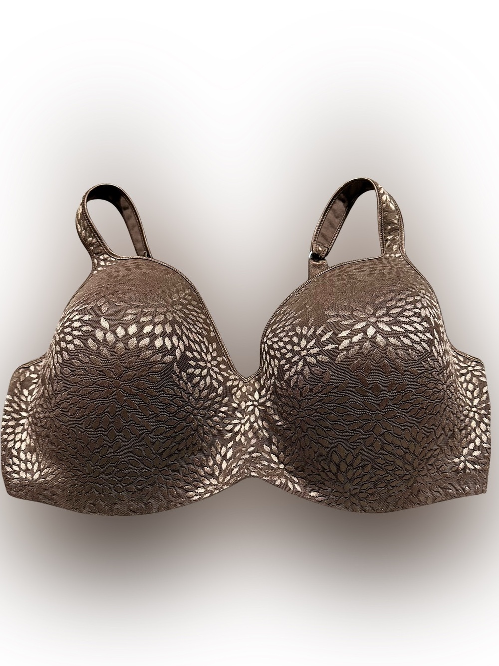 PLAYTEX Balconette Underwire Bra Chocolate Brown Size 42DD